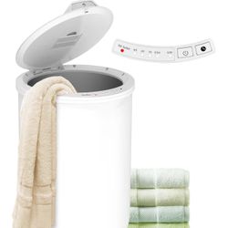 Towel Warmer Ultra Large Capacity with Timer, Rapid Heating, One-Button Control and Safety Lock 