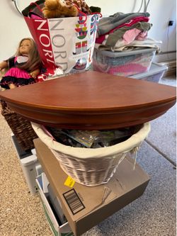 Pottery Barn Corner Shelf