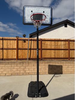 Used Regulation Size Outdoor Basketball Hoop