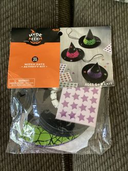 Brand New Witch Hats Activity Kit - Makes 20