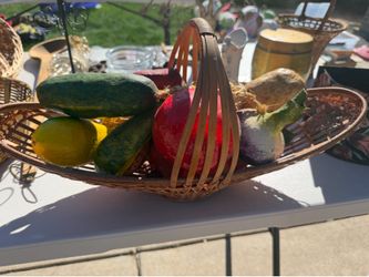 Basket decor