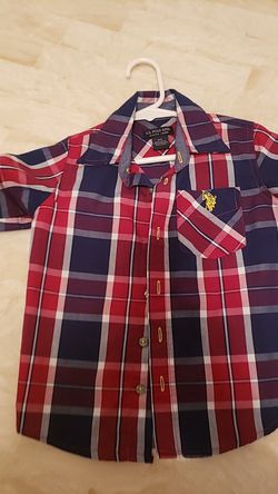 Toddler boys US Polo button down