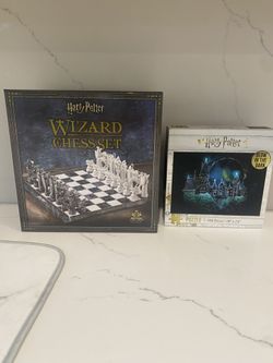 Harry Potter Puzzle and Chess Set