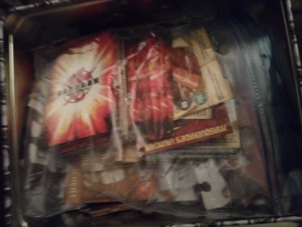 Bakugan cards and toys