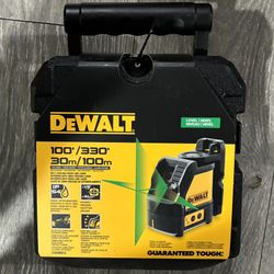 Dewalt 100ft Laser Level With Mount 