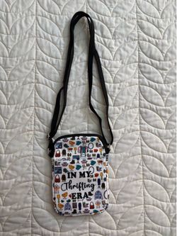 "thrifting" crossbody
