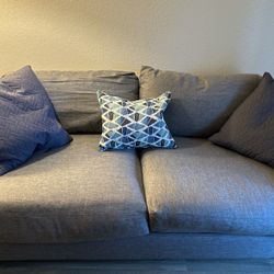 Deep Gray Couch - ~45”x80”