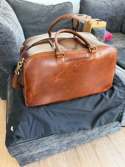*LIGHTLY USED* Satchel and Page Leather Weekender
