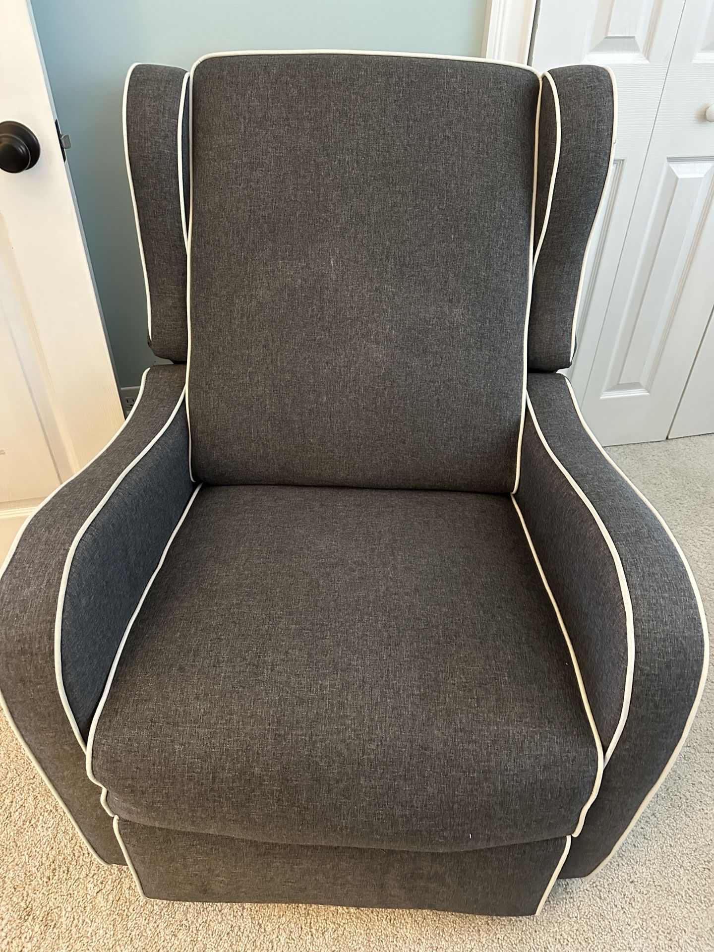 Nursery Reclining Swivel Rocking Chair