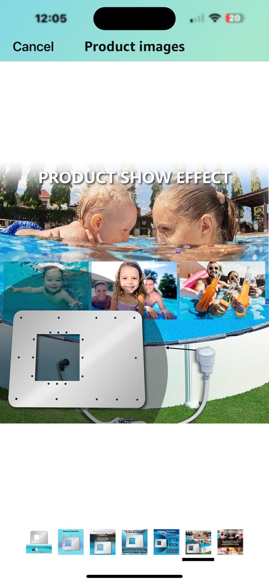 Pool Skimmer Repair Kit