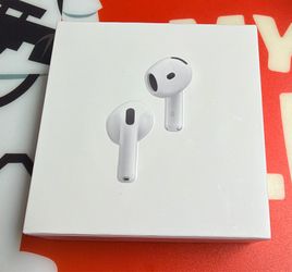 Authentic AirPods 4 earbuds
