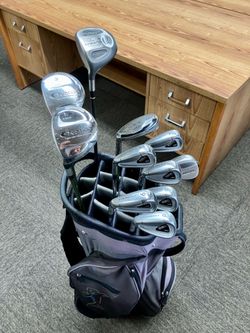Left Handed Adams Golf Clubs Set