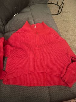 Half zip sweater(new)