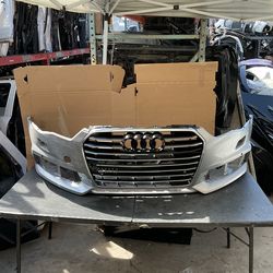 2016 - 2018 AUDI A6 RS6 - FRONT BUMPER COVER OEM