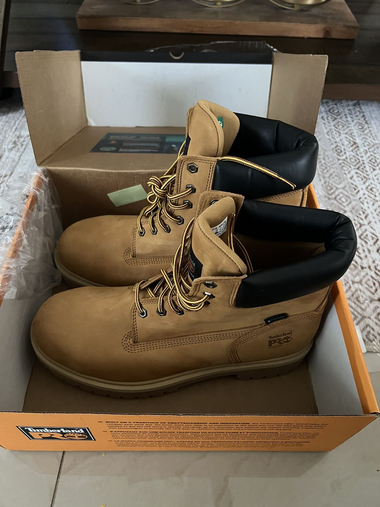 Timberland Pro Steel Toe Work Boots Size 13 W. Brand New Condition