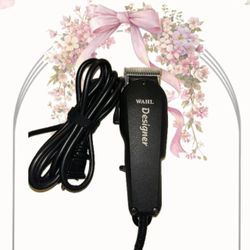 Black Wahl Designer Taper Hair Clipper & Peanut Clipper #haircut