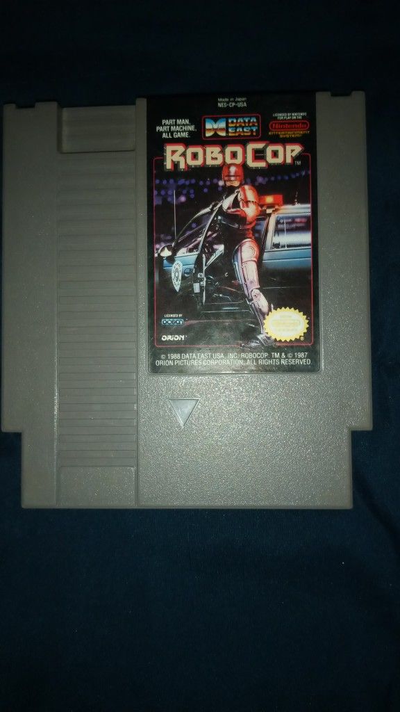 Movie Robocop Nes Review RoboCop