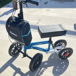BlessReach Mobility Scooter Foot Knee with Detachable Bag