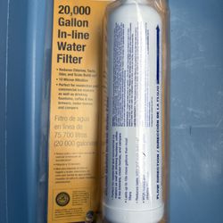 Brand NEW WATTS 20,000 Gallon Inline Water Filter