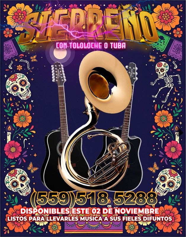 Grupo Con TUBA este Día De Muertos