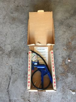 Mityvac vacuum pump
