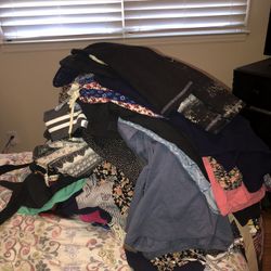 Huge Pile Of Really Nice Clothes