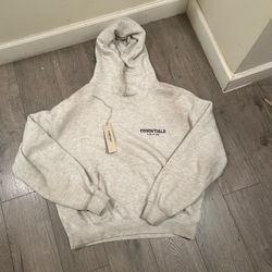 Essentials Hoodie Oatmeal Size M