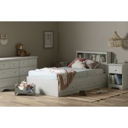 Summer Breeze, Blue, Three-Piece Twin Bedroom Set