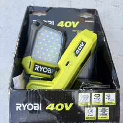 Ryobi 40v Battery Topper Led Work Light