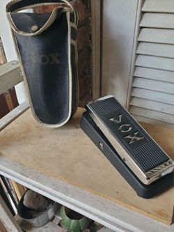 Vox wah pedal