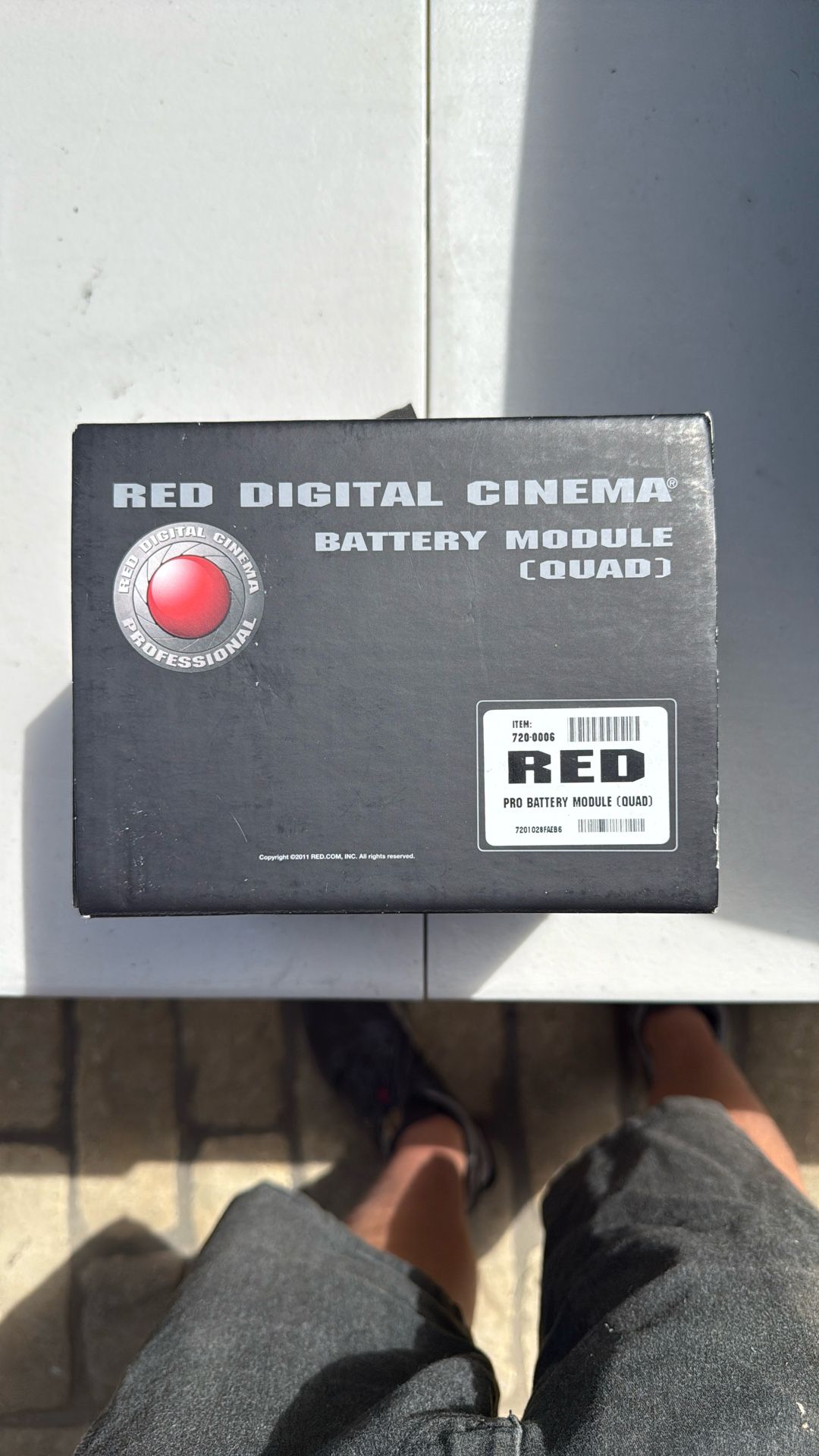 RED Digital Cinema Battery Module (Quad) – New in Box