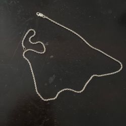 Italian Silver Rope Chain 