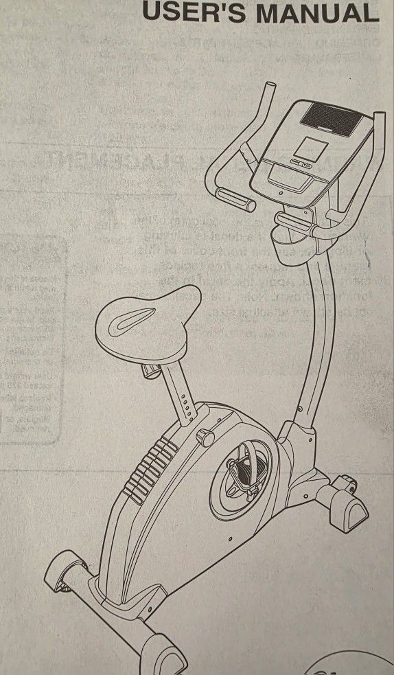 NordicTrack/Stationary EXERCISE BIKE