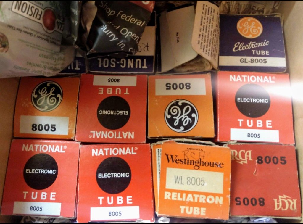 12 Pcs 8005 Power Triode Tubes For McIntosh Amplifiers In Kent