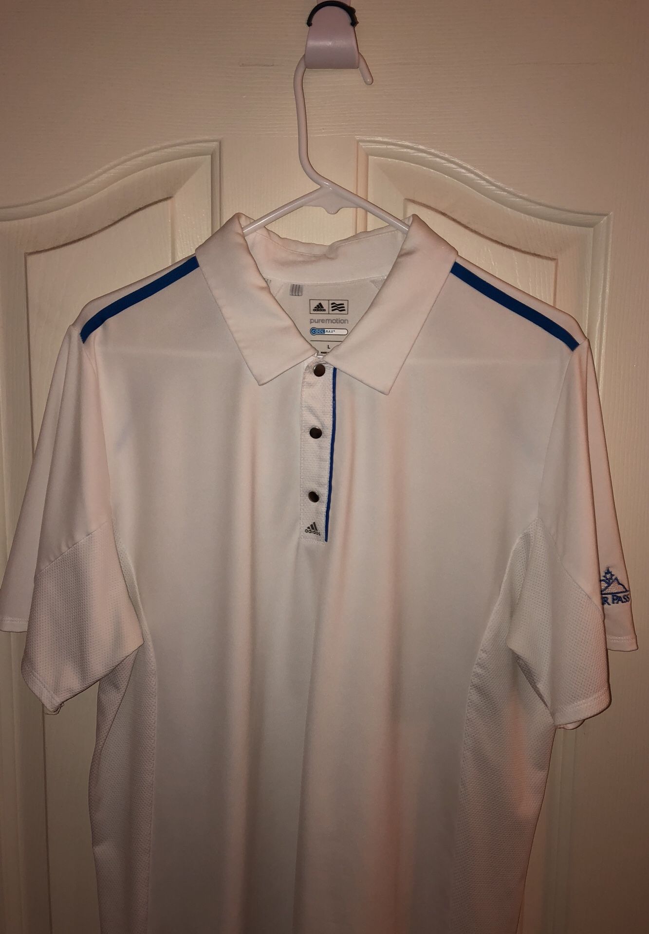 Men’s Adidas Puremotion Coolmax Golf Polo