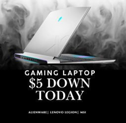 $5 DOWN to get a gaming laptop home at The Phone Guys!