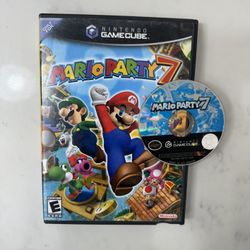 Mario Party 7 Nintendo GameCube Clean Disc Video GAME