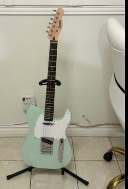 Squire telecaster surf green