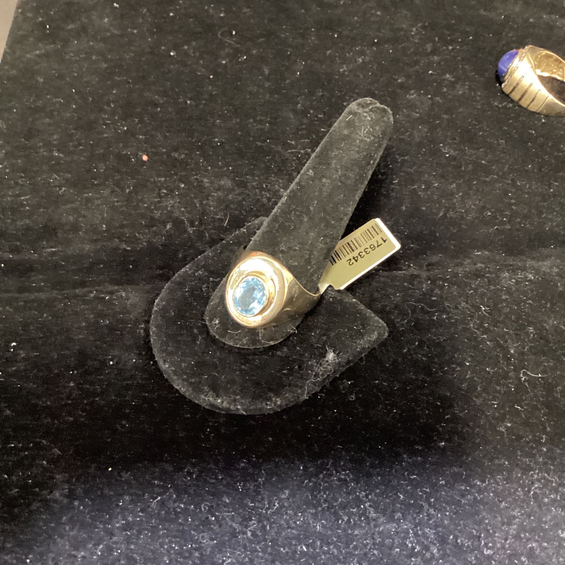 Yellow Gold And Topez 14 Karat Gold Ring