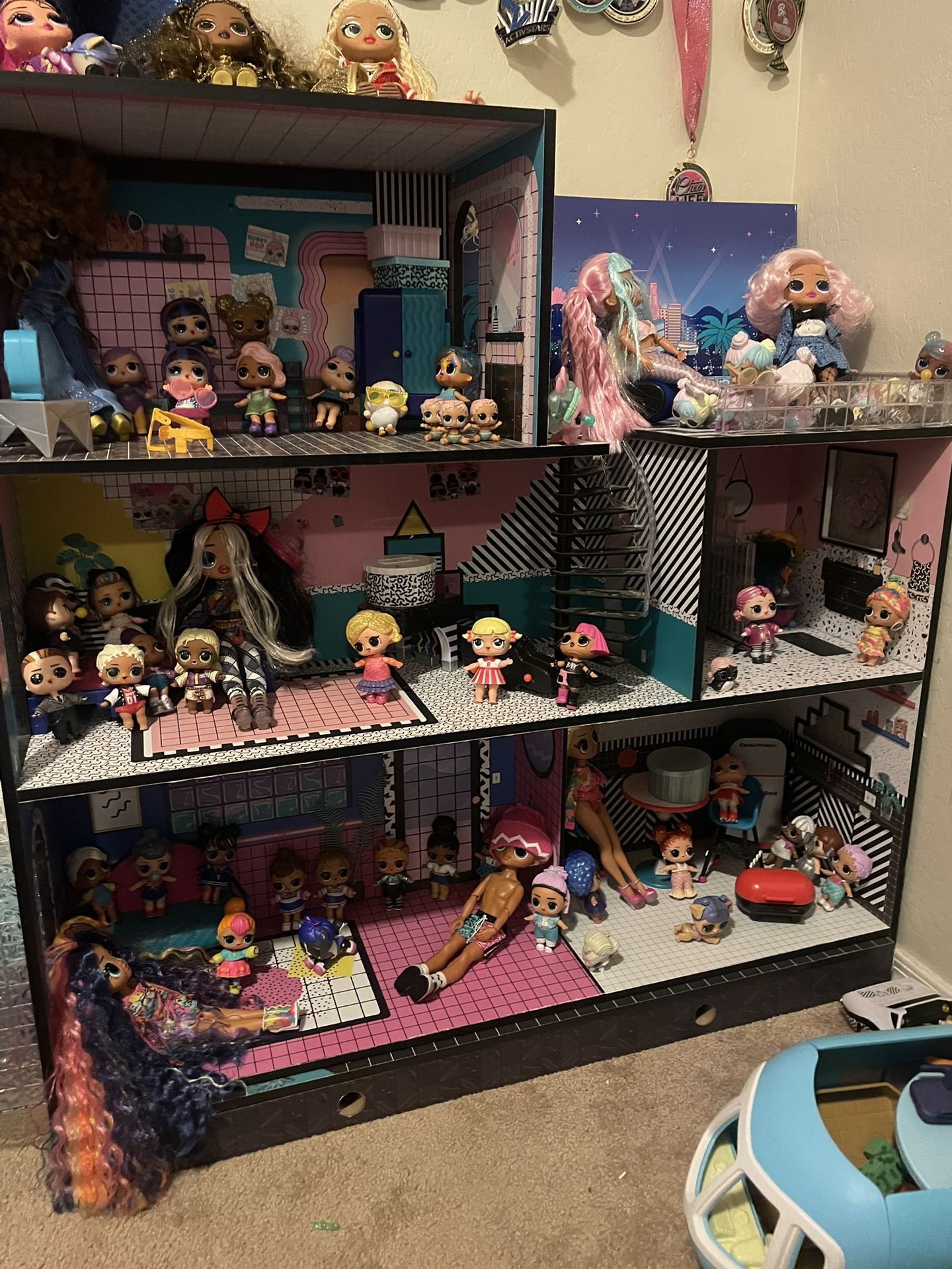 LOL doll House And toys