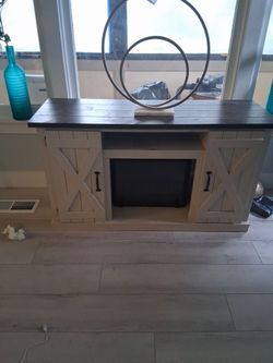 Fire Console Table