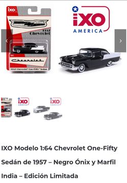 IXO 1:64 1957 Chevrolet One-Fifty Sedan Die-Cast
