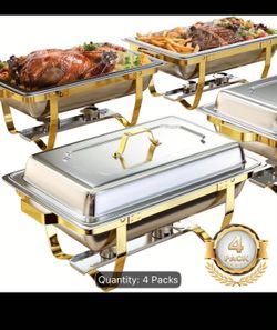 Buffet Serving Dishes 4 peaces