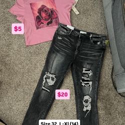 Clothing, shirts and pants