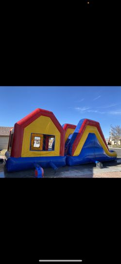 COMBO JUMPER WITH JUMBO SLIDE!