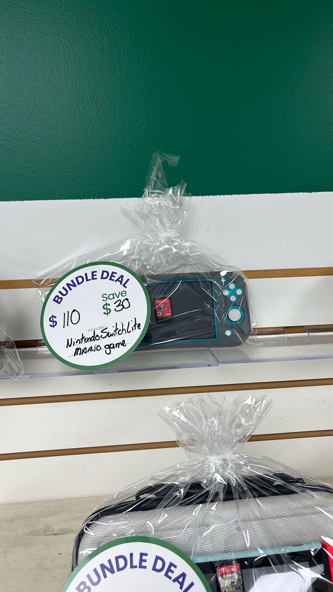 Nintendo Switch Lite With Mario Game