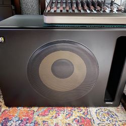 KRK S12.4 12” SUBWOOFER WITH GRILLE COVER AND PAD