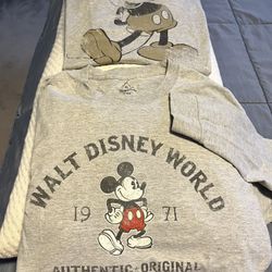 Disney Mickey Mouse T-shirts, Size XL