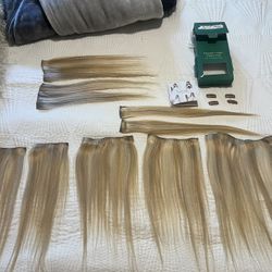 Human Hair Extensions Clip Ins 
