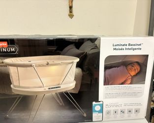 Fisher-Price Luminate Bassinet - White